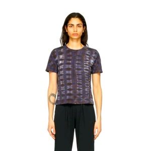Raquel Allegra Tie-Dye T-Shirt, Night Orchard Color, Size 3 (10), NWT